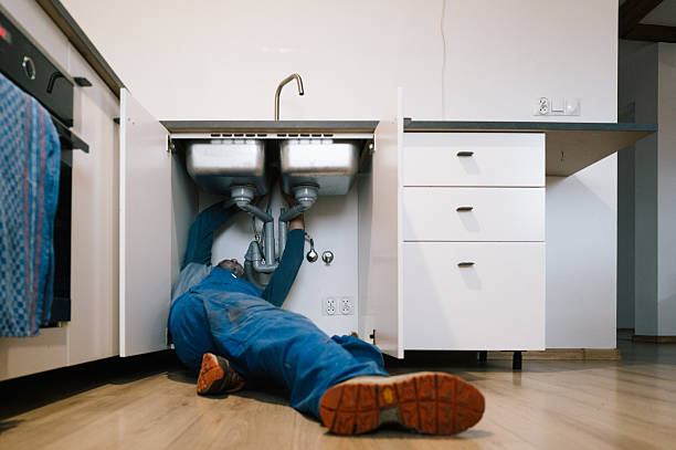 Professional Plumbing technician working in Deerfield, WI